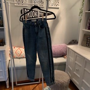 Pacsun Stripe Mom Jeans